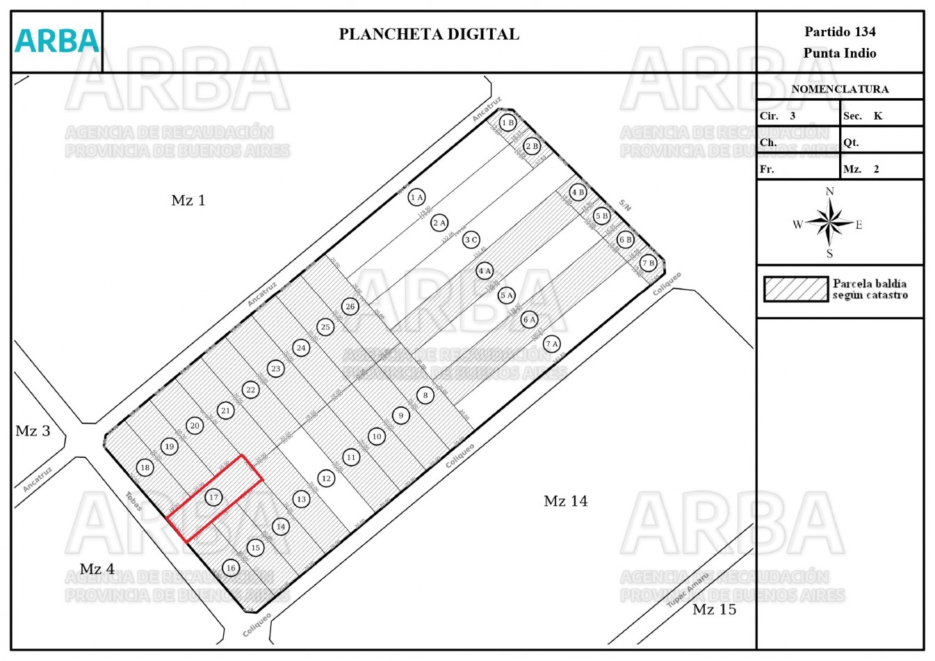 VENDO LOTE 20X60 PUNTA INDIO