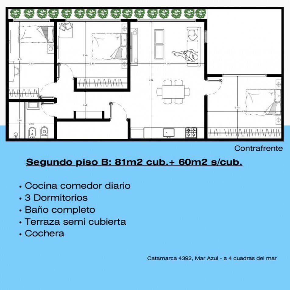 Departamentos en Pozo - Costa Azul - Zona Costera