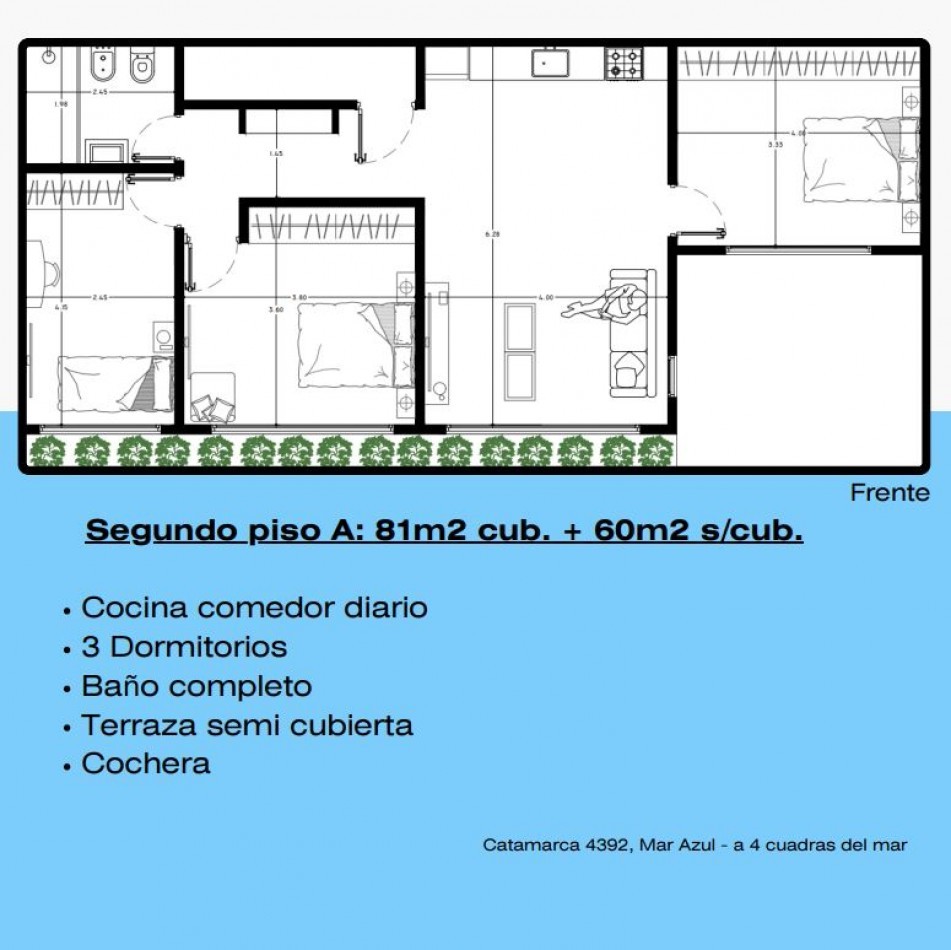 Departamentos en Pozo - Costa Azul - Zona Costera